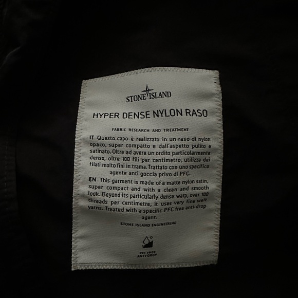New Stone Island Hyper Dense Nylon Raso Size: Large - Picture 8 of 11